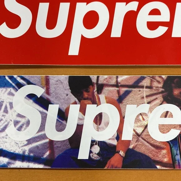 Supreme stickers & Bicycle mini playing cards set - Picture 2 of 5